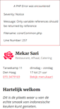 Mobile Screenshot of mekarsari.nl